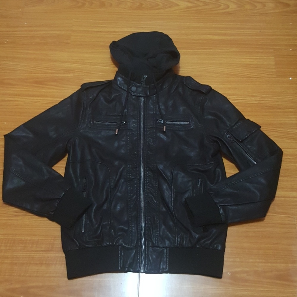 Men's leather jacket
